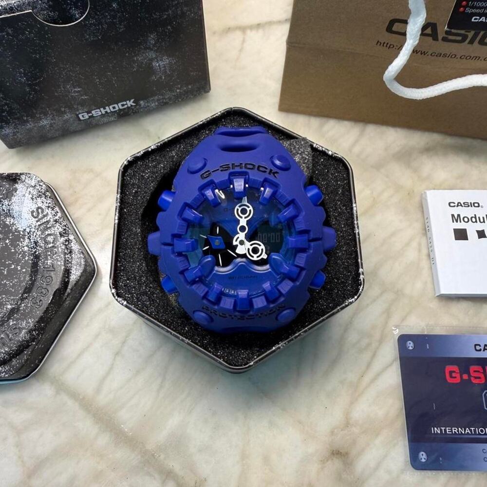 Blue Alienhead Men's Adjustable Watch